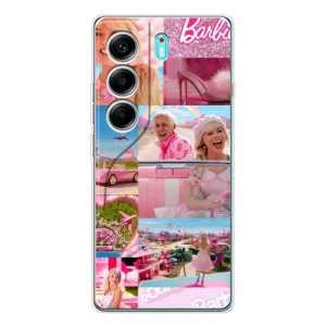 Силиконовый Чехол Барби Фильм на TECNO Camon 40 (Барби стиль)