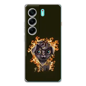 Чехлы на военную тематику для TECNO Camon 40 (Бавовна мем)