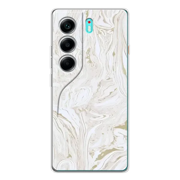 Чехол с рисунком «белый мрамор» для TECNO Camon 40 Чехол с рисунком «белый мрамор» для TECNO Camon 40