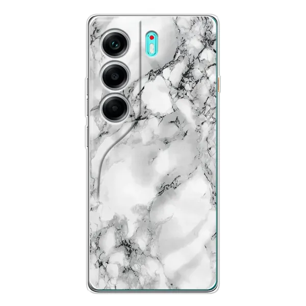 Чехол с рисунком «Белый мрамор» для TECNO Camon 40 Чехол с рисунком «Белый мрамор» для TECNO Camon 40