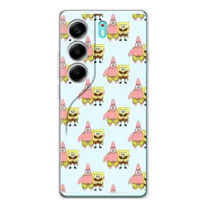 Чехлы с Патриком на TECNO Camon 40 (Боб и Патрик)