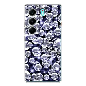 Чохол (Дорого-богато) на TECNO Camon 40 (Діаманти)
