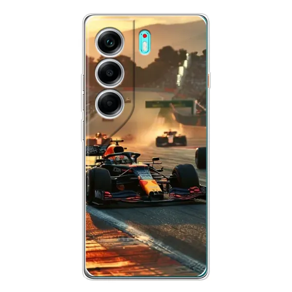 Чехол с рисунком «Чемпионат ф1» для TECNO Camon 40 Чехол с рисунком «Чемпионат ф1» для TECNO Camon 40