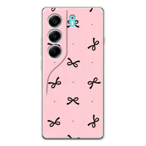 Чохол банти для TECNO Camon 40 (Чорні бантики)