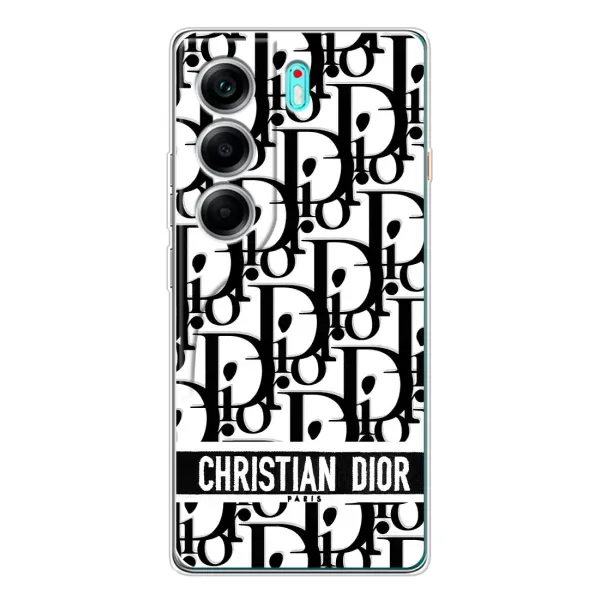 Чехол с рисунком «Christian Dior» для TECNO Camon 40