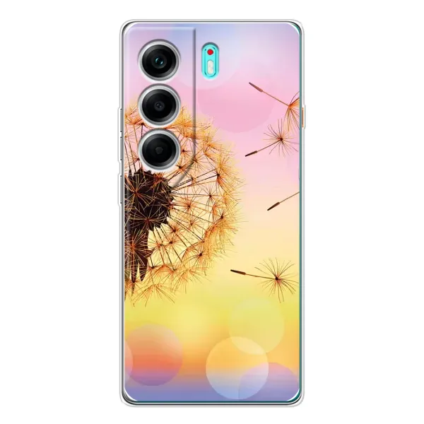 Чехол с рисунком «Цветок-одуванчик» для TECNO Camon 40