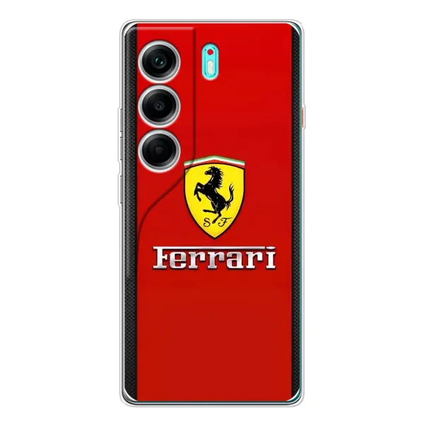Чехол с рисунком «Ferrari Logo» для TECNO Camon 40 Чехол с рисунком «Ferrari Logo» для TECNO Camon 40