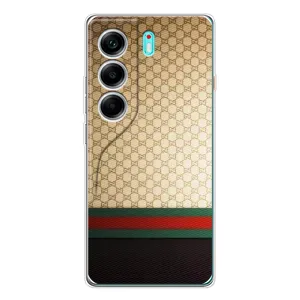 Чехлы Бренд GUCCI для TECNO Camon 40 (Фон Гуччи)