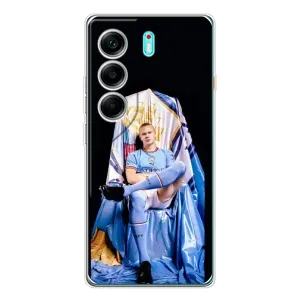 Чехлы с принтом для TECNO Camon 40 Футболист (футболист Холанн)