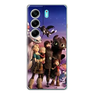 Чехол дракон Беззубик для TECNO Camon 40 (Герои дракона)