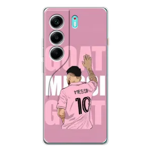 Чехлы Лео Месси в Майами на TECNO Camon 40 (GOAT MESSI)