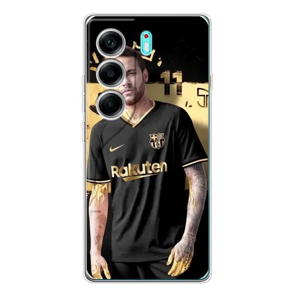 Чехол с рисунком «Gold Neymar» для TECNO Camon 40