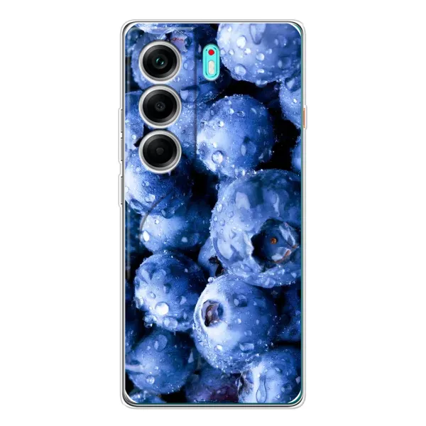 Чехол с рисунком «Голубика» для TECNO Camon 40 Чехол с рисунком «Голубика» для TECNO Camon 40