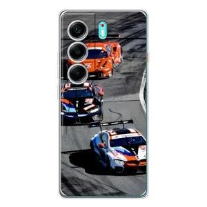 Чехол Gran Turismo / Гран Туризмо на ТЕКНО Камон 40 (Гонщики)