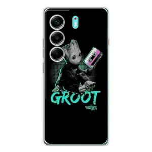 Чехол Супергерои Марвел на ТЕКНО Камон 40 (Groot)