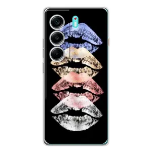 Чохол Стильні дівчата на TECNO Camon 40 (Губи)