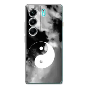 Чехлы с принтом Спортивная тематика для TECNO Camon 40 (Инь-Янь)