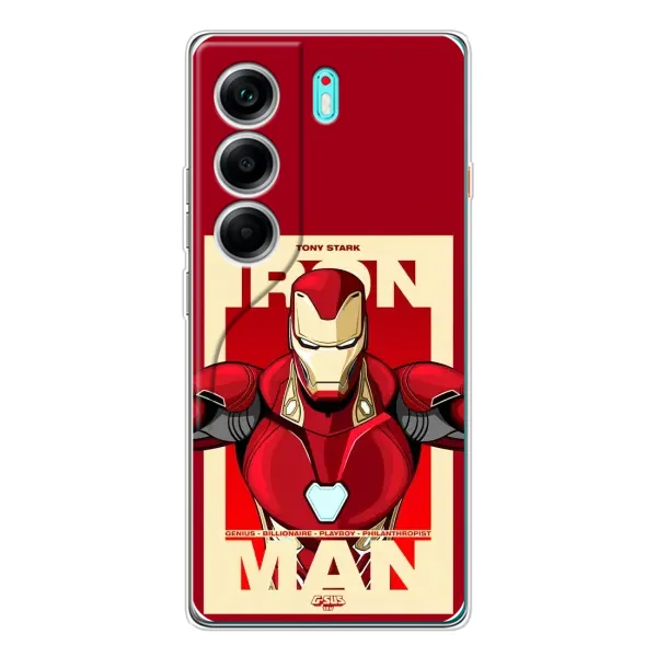 Чехол с рисунком «Iron man» для TECNO Camon 40 Чехол с рисунком «Iron man» для TECNO Camon 40