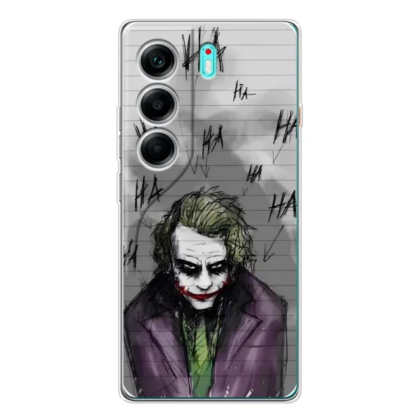 Чехол с рисунком «Joker клоун» для TECNO Camon 40 Чехол с рисунком «Joker клоун» для TECNO Camon 40