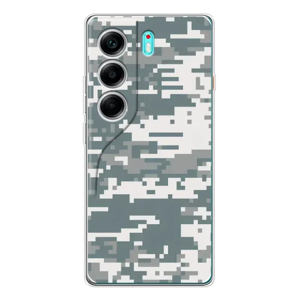 Чехол с рисунком «Камуфляжный Хаки» для TECNO Camon 40 Чехол с рисунком «Камуфляжный Хаки» для TECNO Camon 40