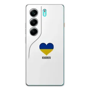 Чехлы силиконовые (Город Харьков) на ТЕКНО Камон 40