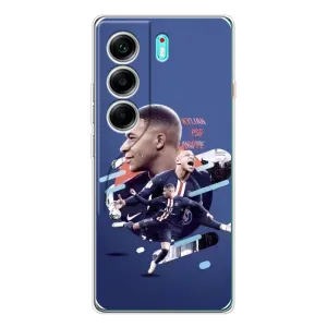 Чехол (TPU) с Футболистом на TECNO Camon 40 (Килиан)