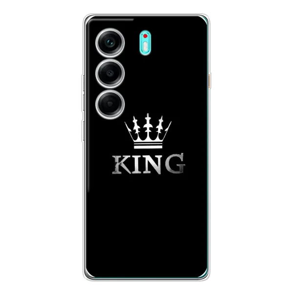 Чехол с рисунком «KING» для TECNO Camon 40 Чехол с рисунком «KING» для TECNO Camon 40