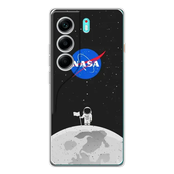 Чехол с рисунком «Космонавт NASA» для TECNO Camon 40 Чехол с рисунком «Космонавт NASA» для TECNO Camon 40