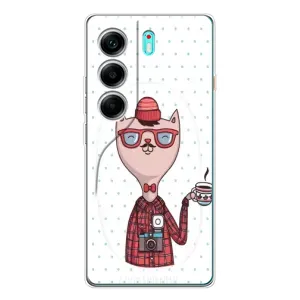 Чохол на тематику: Коти для TECNO Camon 40 (Кіт аристократ)