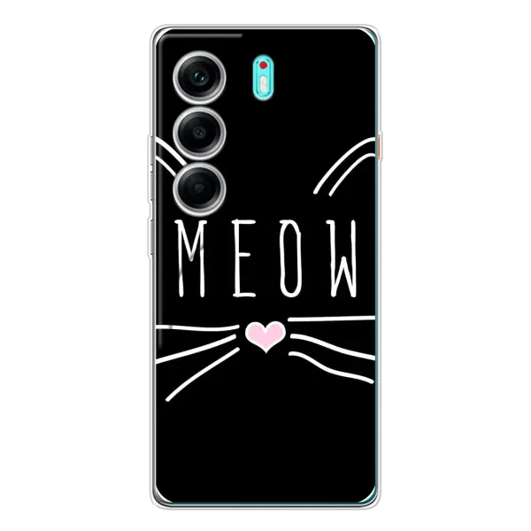 Чехол с рисунком «КОТИК MEOW» для TECNO Camon 40 Чехол с рисунком «КОТИК MEOW» для TECNO Camon 40