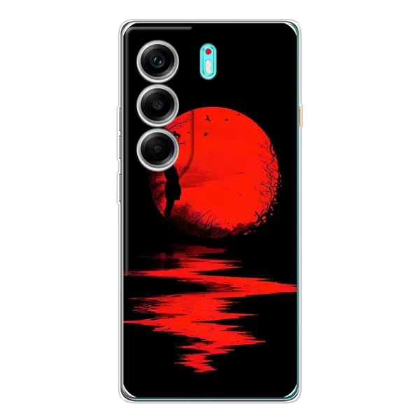 Чехол с рисунком «Красный Закат» для TECNO Camon 40 Чехол с рисунком «Красный Закат» для TECNO Camon 40
