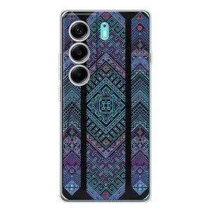 Силиконовый Чехол на TECNO Camon 40 (Крутой орнамент)