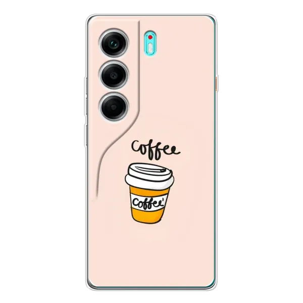 Чехол с рисунком «Кружка кофе» для TECNO Camon 40 Чехол с рисунком «Кружка кофе» для TECNO Camon 40