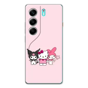 Чехол с персонажем Куроми на TECNO Camon 40 (Куроми Мелоди Китти)