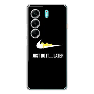 Силіконовый Чохол на TECNO Camon 40 з картинкою НАЙК (Later)