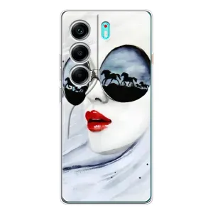 Чохол з картинкою Модні Дівчата TECNO Camon 40 (Любителька коней)