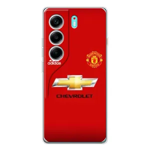 Силіконові Чохли з принтом Футбол на TECNO Camon 40 (Man United)