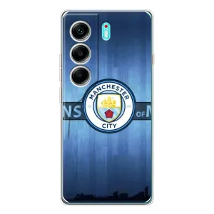 Силіконові Чохли з принтом Футбол на TECNO Camon 40 (ManCity)
