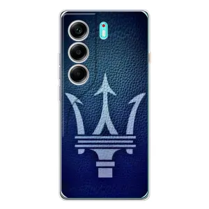 Чехлы с тематикой "Крутые машины" на TECNO Camon 40 (Лого Maserati)