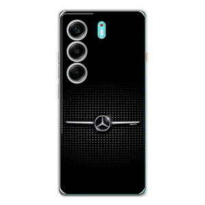 Силиконовый бампер с картинкой машины на TECNO Camon 40 (Mercedes)