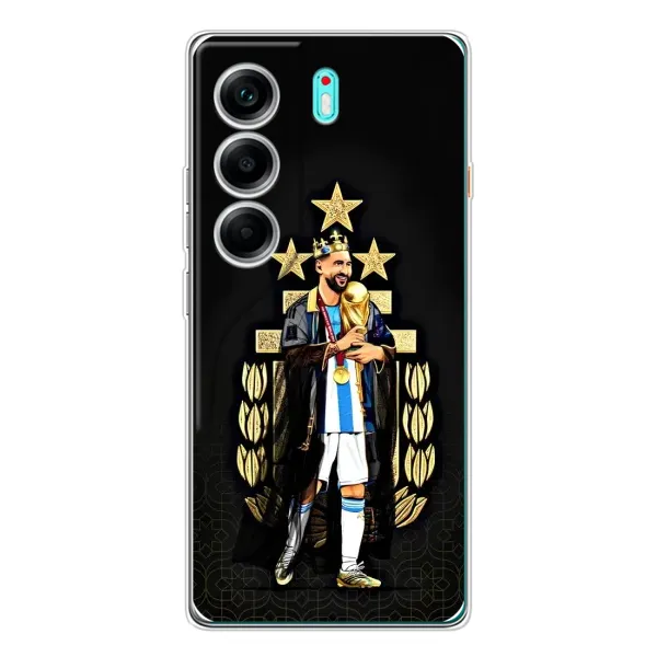 Чехол с рисунком «Месси король» для TECNO Camon 40 Чехол с рисунком «Месси король» для TECNO Camon 40