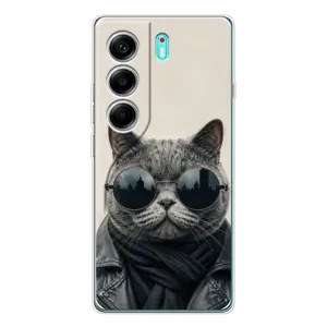 Чохол на тематику: Коти для TECNO Camon 40 (Модний кіт)