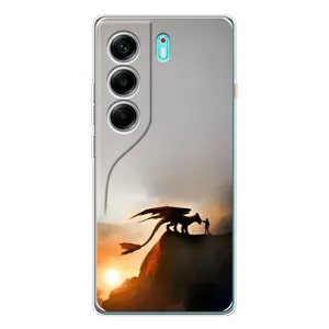 Чехол дракон Беззубик для TECNO Camon 40 (Мультиик Беззубик)