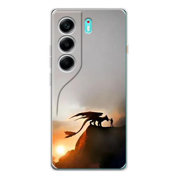 Чехол с рисунком «Мультиик Беззубик» для TECNO Camon 40 Чехол с рисунком «Мультиик Беззубик» для TECNO Camon 40