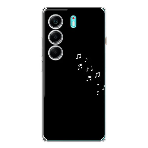 Чехол с рисунком «Ноты» для TECNO Camon 40 Чехол с рисунком «Ноты» для TECNO Camon 40