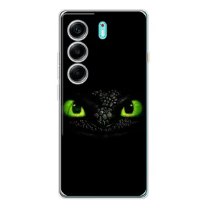 Чехол дракон Беззубик для TECNO Camon 40 (Глаза Беззубика)