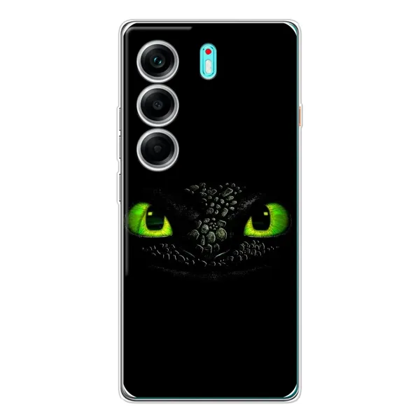 Чехол с рисунком «Глаза Беззубика» для TECNO Camon 40 Чехол с рисунком «Глаза Беззубика» для TECNO Camon 40