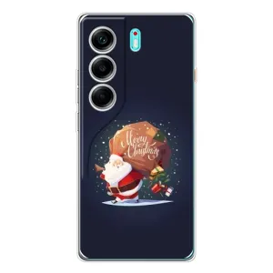 Чехол Санта Клаус для TECNO Camon 40 (Подарки от Санты)