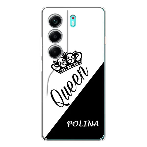 Чехол с рисунком «POLINA» для TECNO Camon 40 Чехол с рисунком «POLINA» для TECNO Camon 40