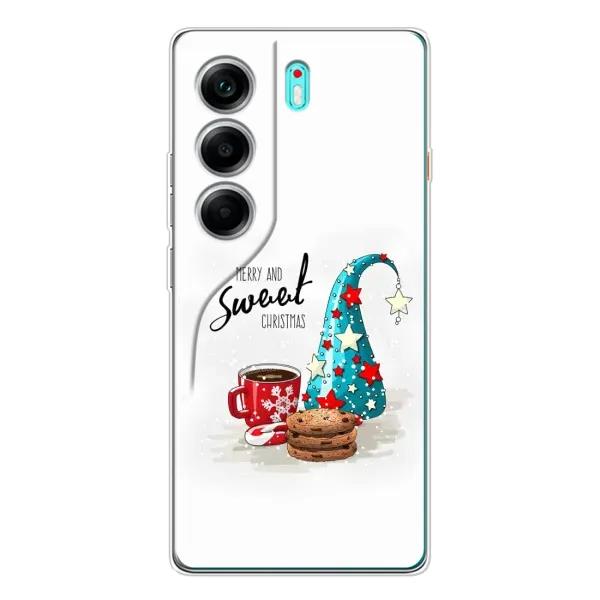 Чехол с рисунком «Рождество» для TECNO Camon 40